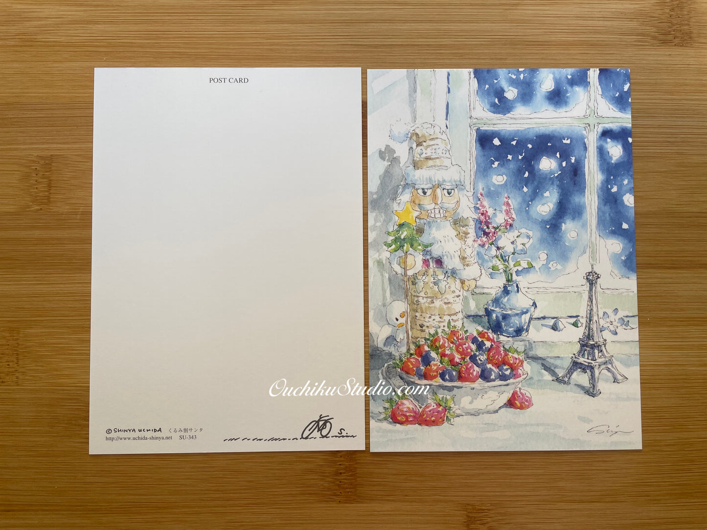 幸世天使 - Merry Christmas- Shinya Uchida Postcard