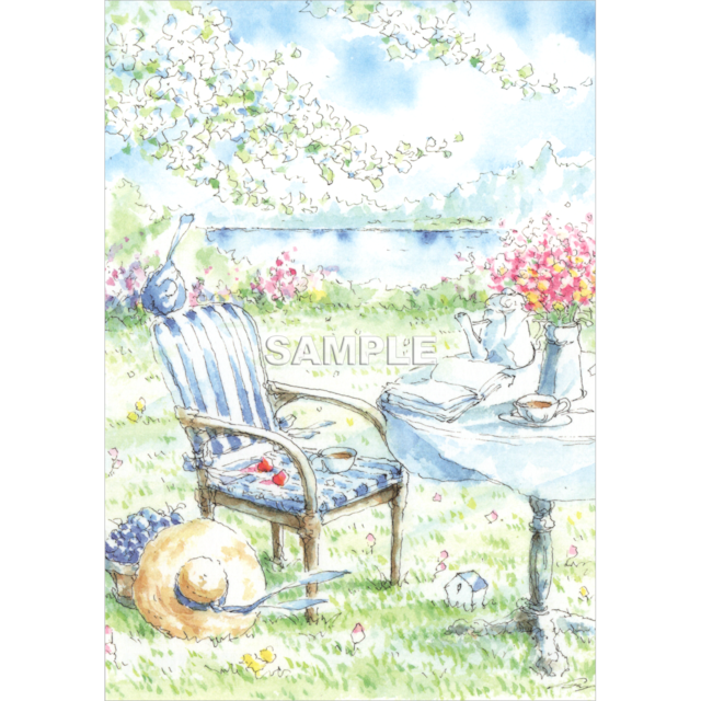 Earl Grey - Shinya Uchida Postcard
