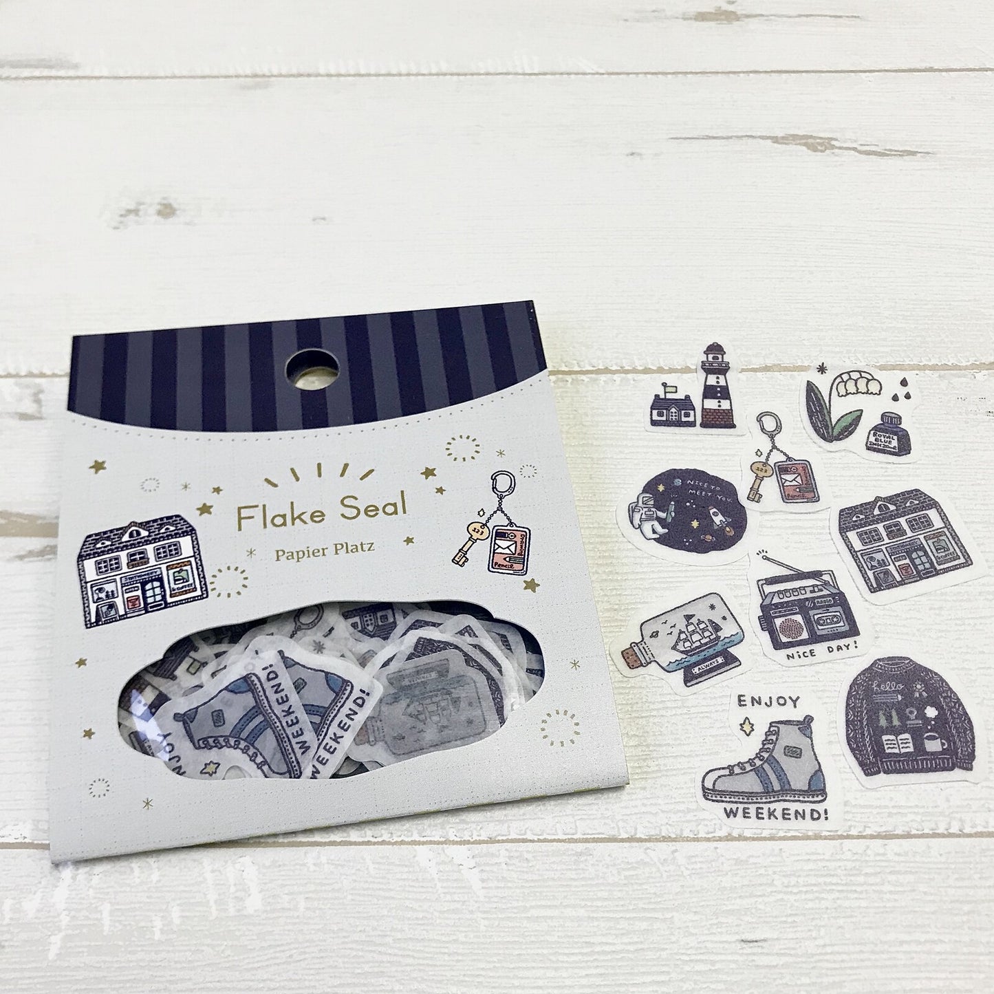 Nice Day! - eric x PAPIER PLATZ flake seal