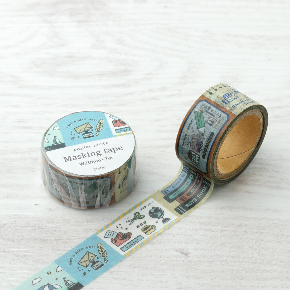 Memories - washi tape - Eric Small Things x Papier Platz