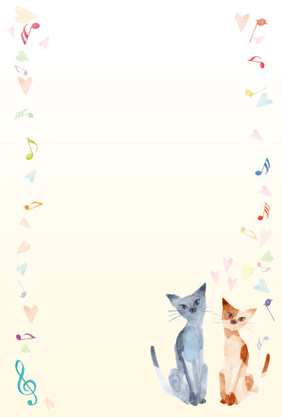 Sweet Cat - Frontia postcard pad