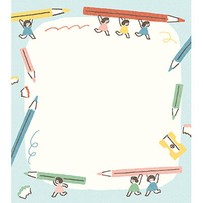 Helping Small Elves - Watashi-Biyori - Furukawashiko Memo Pad