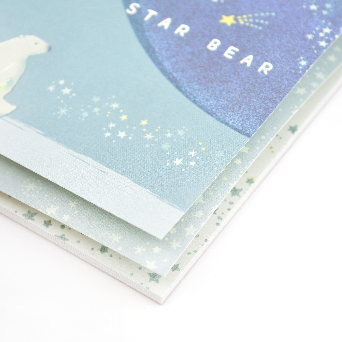 Polar Bears and Starry Skies - Frontia postcard pad