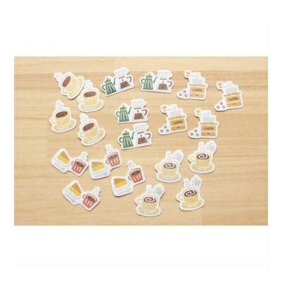 Pochitto Coffee - Furukawashiko Washi Flake Stickers