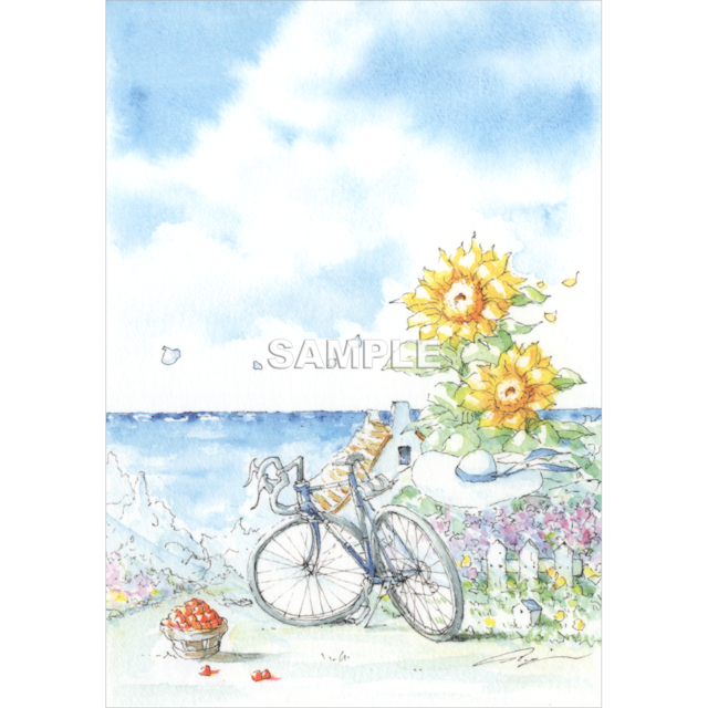 二人の夏 - Shinya Uchida Postcard