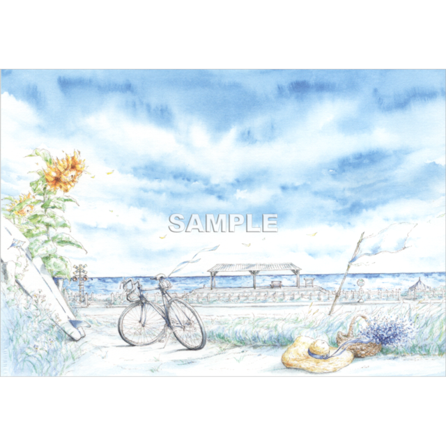 STATION - Shinya Uchida Postcard