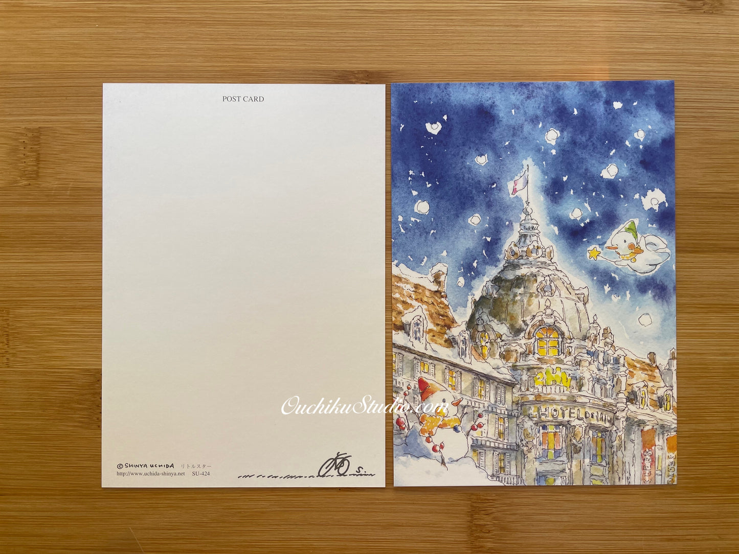 リトルスター - Merry Christmas- Shinya Uchida Postcard