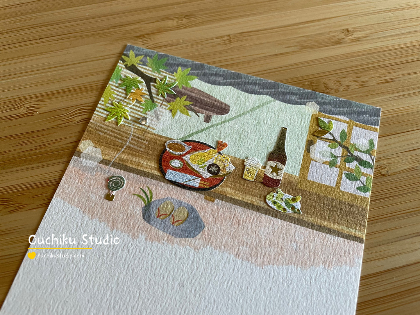 The Green Side - Itomaki Postcard