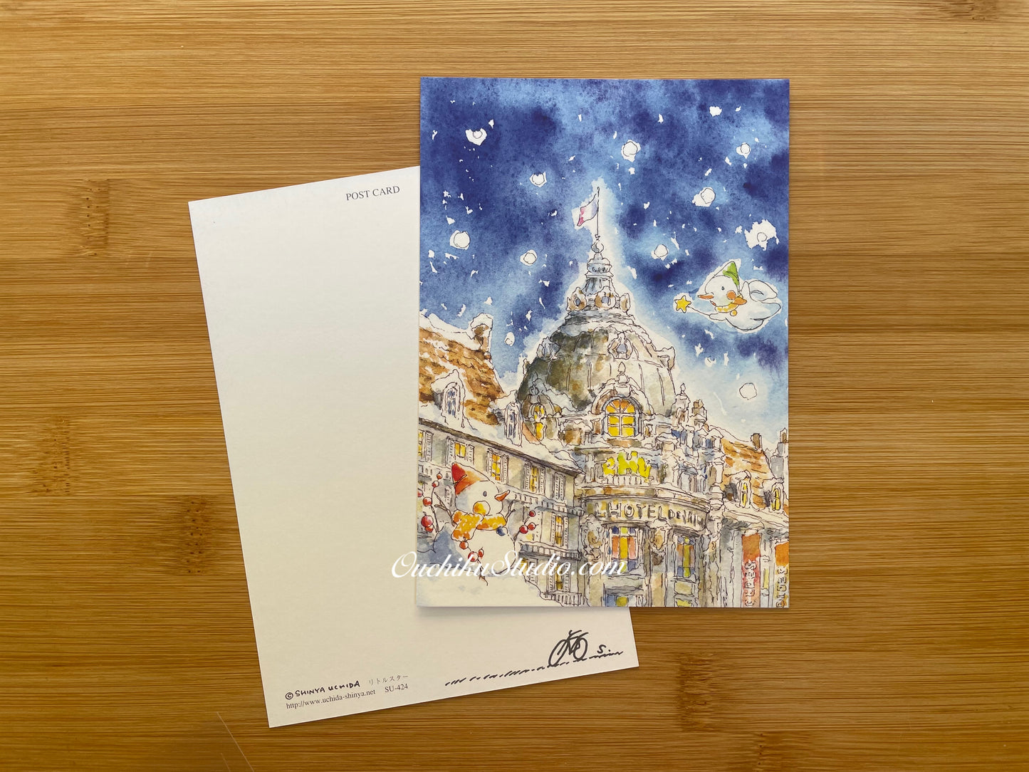 リトルスター - Merry Christmas- Shinya Uchida Postcard