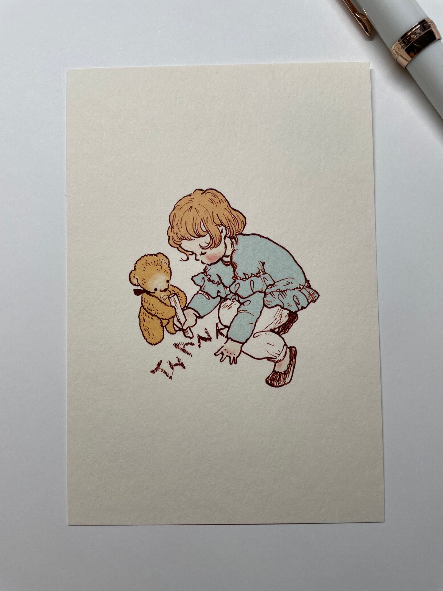 复刻 Thank You - Krimgen postcard