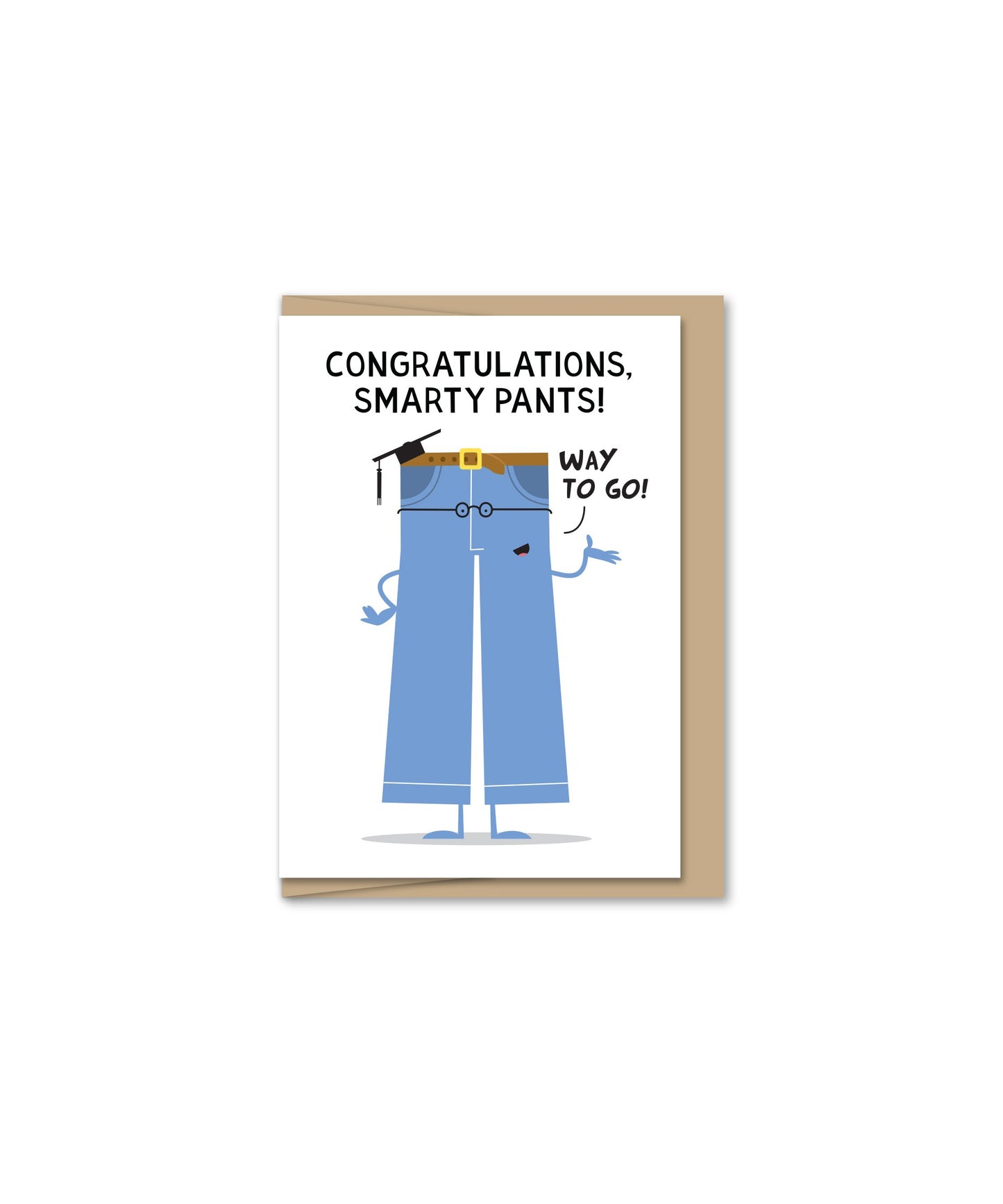 Mini Pants - mini note card