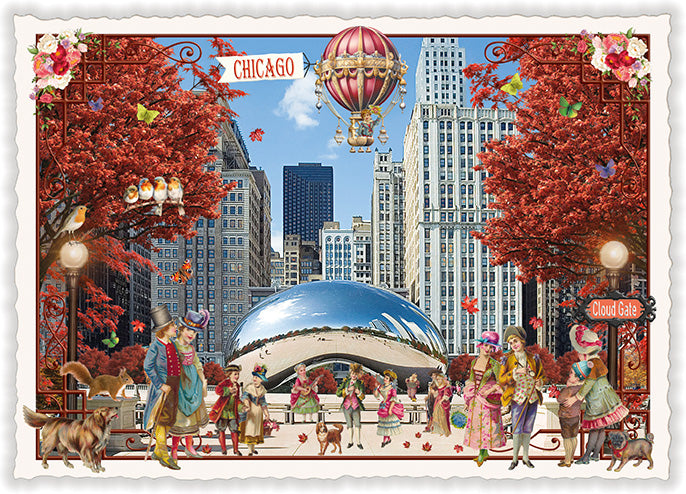 Chicago Cloud Gate, USA Edition - PK1210