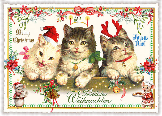 Merry Christmas – Fröhliche Weihnachten – Joyeux Noël - PK1354