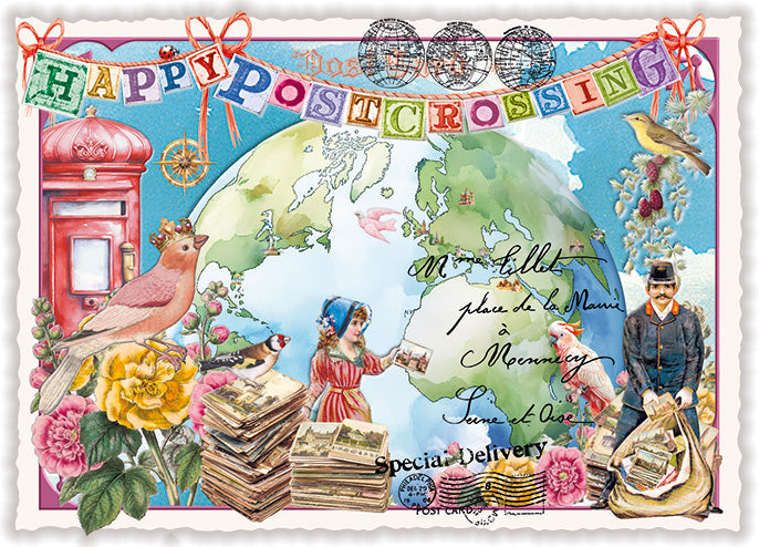 Happy Postcrossing - PK1364