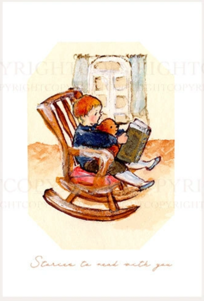 Stories to read with you - Krimgen postcard