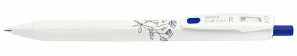 Blue - Zebra Sarasa R White Series