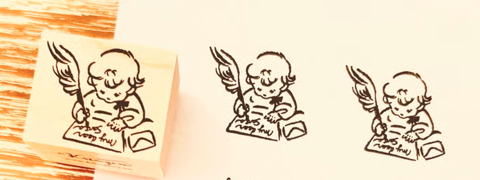 "My Dear Santa” - Krimgen Rubber Stamp