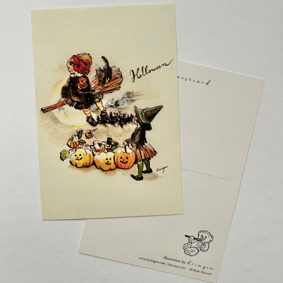 Halloween night (2023) - Krimgen postcard