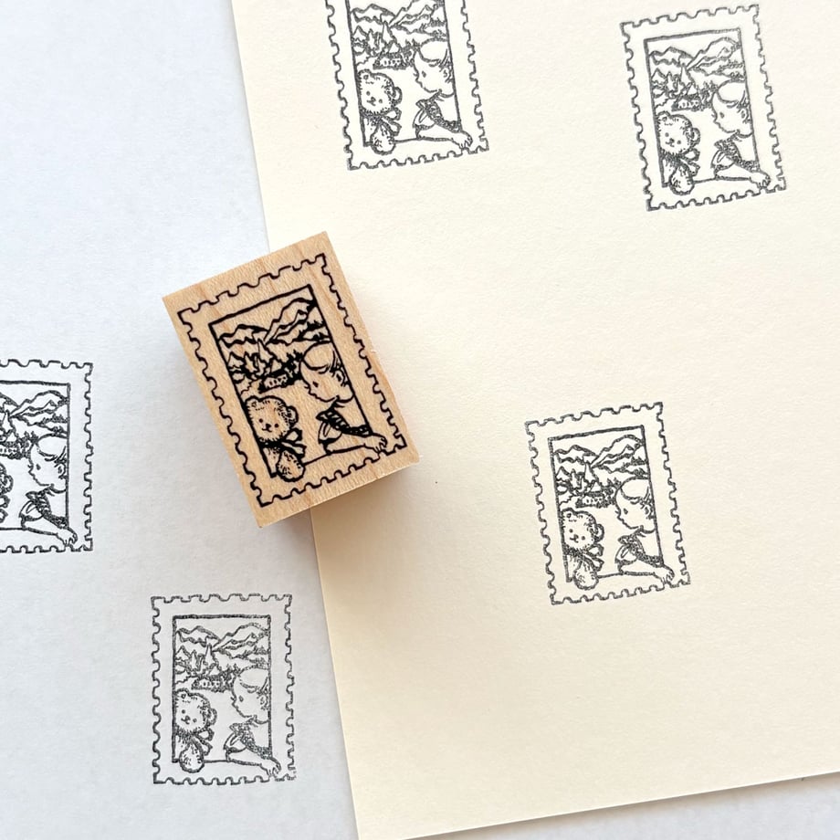 Mountain Stamp - Krimgen Rubber Stamp