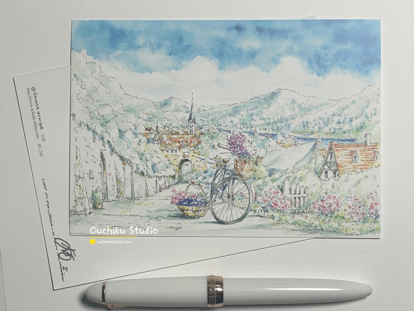 日和 - Shinya Uchida Postcard