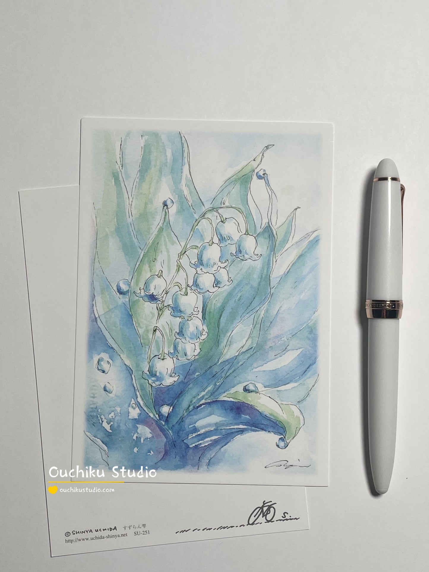 Suzuran 鈴蘭 Shinya Uchida Postcard