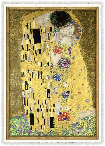 The Kiss, Der Kuss (Gustav Klimt 1907 – 1908) - PK765