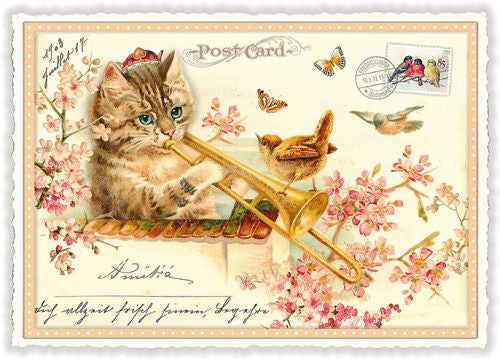 KATZE MIT POSAUNE - PK957