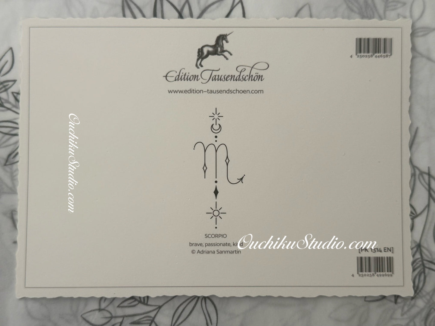 SCORPIO (24.10 - 22.11)  - PK1314EN