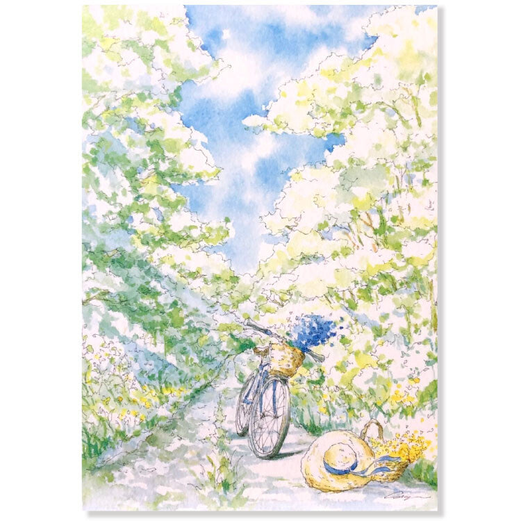 Path to Hope - Shinya Uchida Postcard