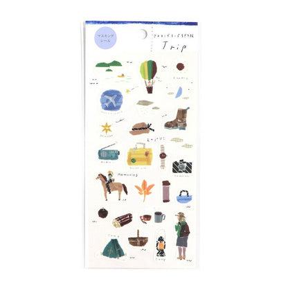 Trip - Miki Tamura - Planner Stickers