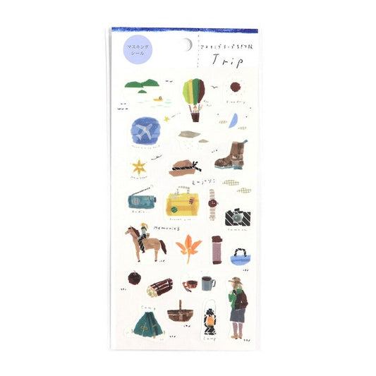 Trip - Miki Tamura - Planner Stickers