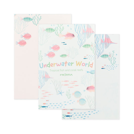 Underwater World - Frontia postcard pad