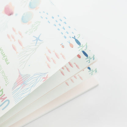 Underwater World - Frontia postcard pad