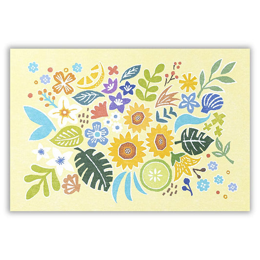 Summer flowers - NB.co postcard