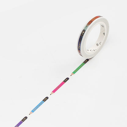 Pencil - BGM Washi Tape LIFE Foil Stamping
