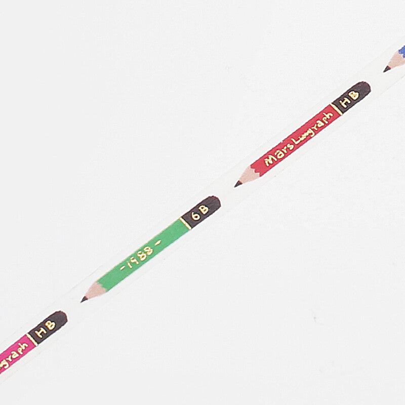 Pencil - BGM Washi Tape LIFE Foil Stamping