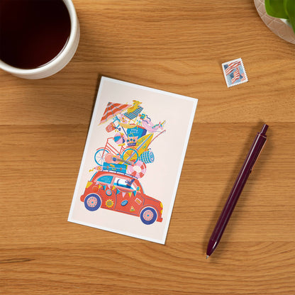 Just Beachy - Lantern Press Postcard