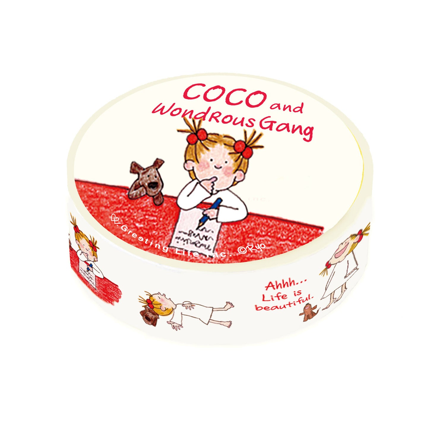 COCO - Greeting Life washitape