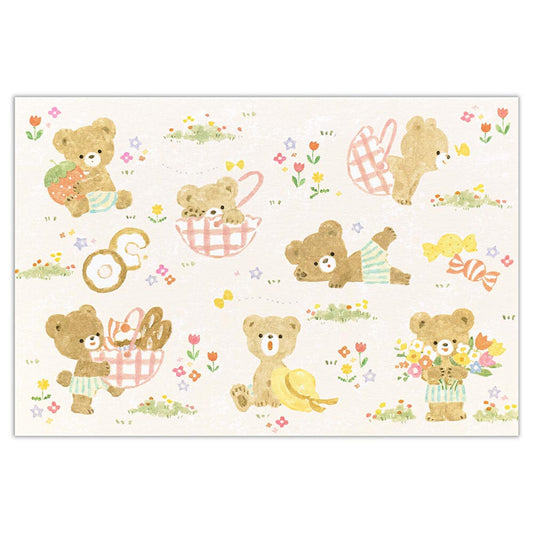 Bears and Picnic - NB.co postcard