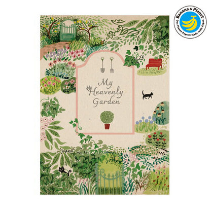 Country Garden - My Heavenly Garden Series - Shinzi Katoh Postcard