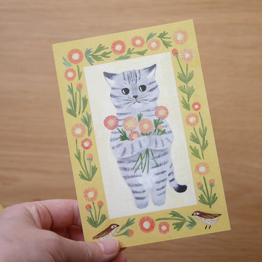 Sabatora Cat - Cat in a picture book series- 4Legs postcards