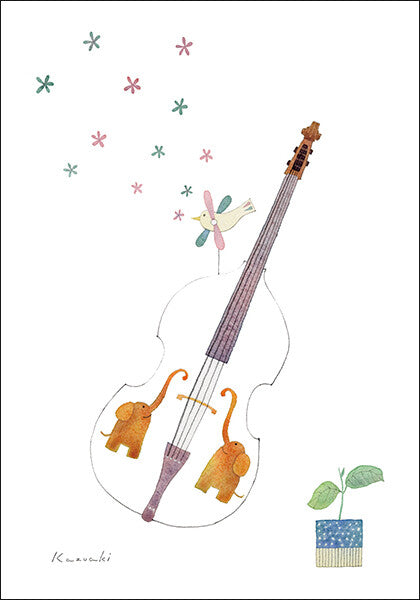Let the wind blow - Kazuaki Yamada Postcard