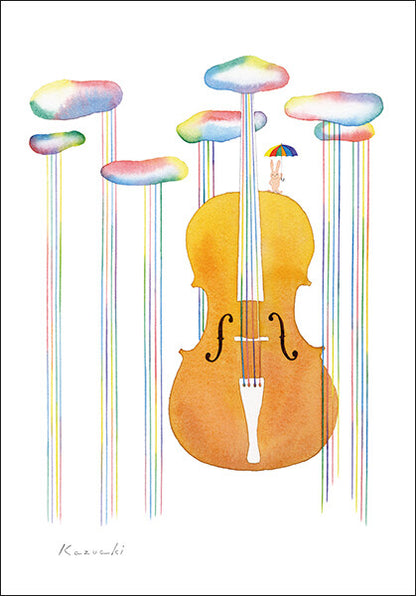 Unaccompanied Cello Suite - Kazuaki Yamada Postcard