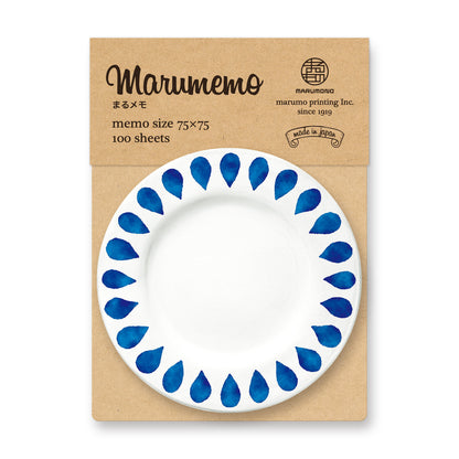 SHIZUKU - memo pad Marumemo Scandinavian Dish Collection