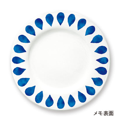 SHIZUKU - memo pad Marumemo Scandinavian Dish Collection