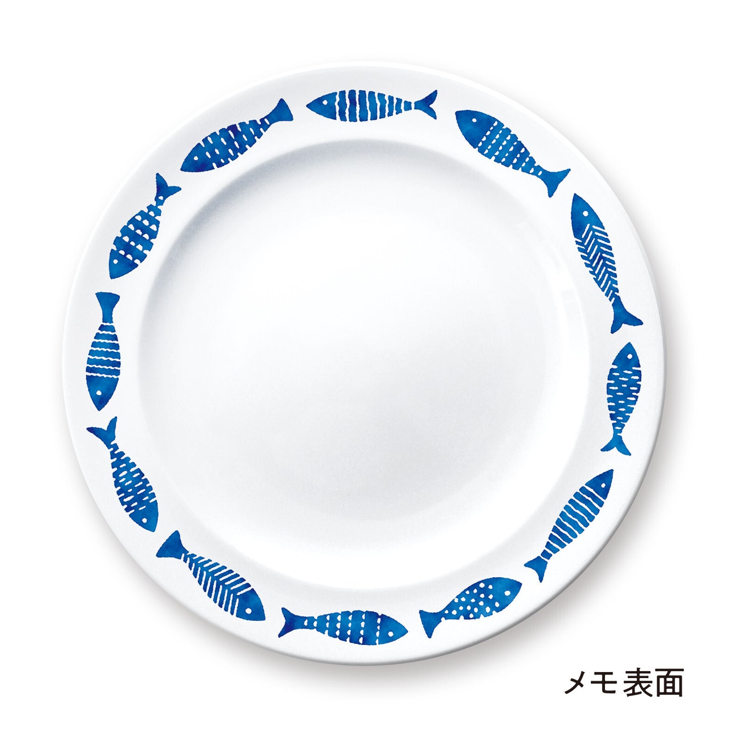 Fish - memo pad Marumemo Scandinavian Dish Collection