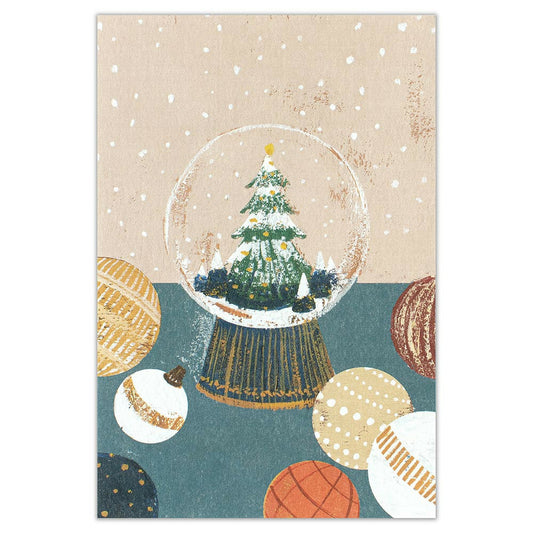 Snow Globe  - NB.co postcard