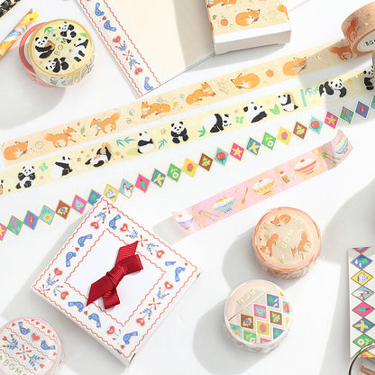 Vintage Embroidery - Masking Tape - BGM washi tape