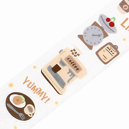 Today's Coffee - BGM Washi tape