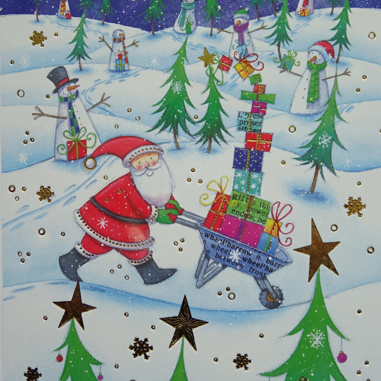 Santa - LUKA BASIC postcard